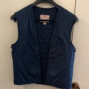 Brooks Brothers Navy Blue Vest